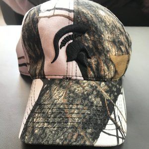 Michigan State camo hat